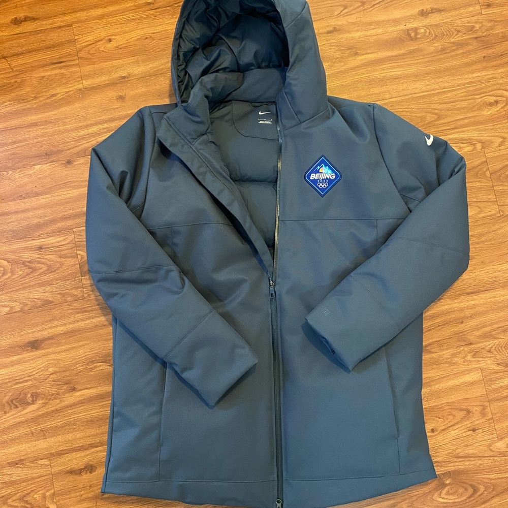 Nike Blue Olympic Parka